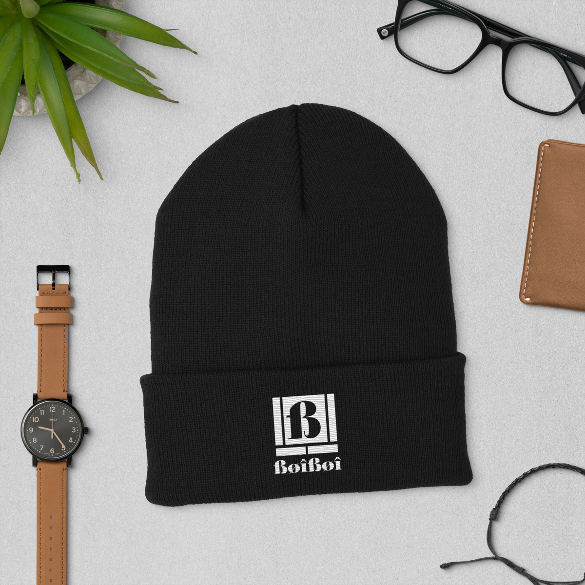 ßøîßøî Cuffed Beanie