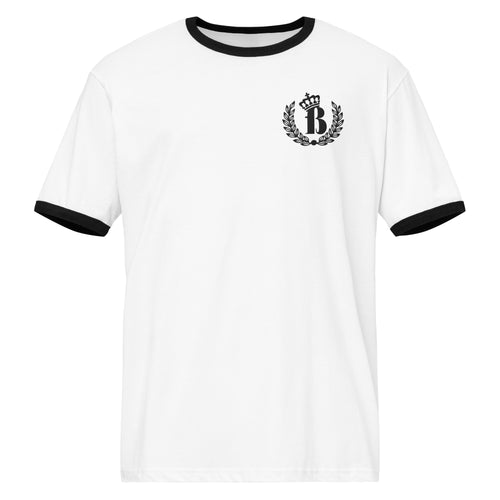 Black/White BoiBoi Unisex ringer t-shirt