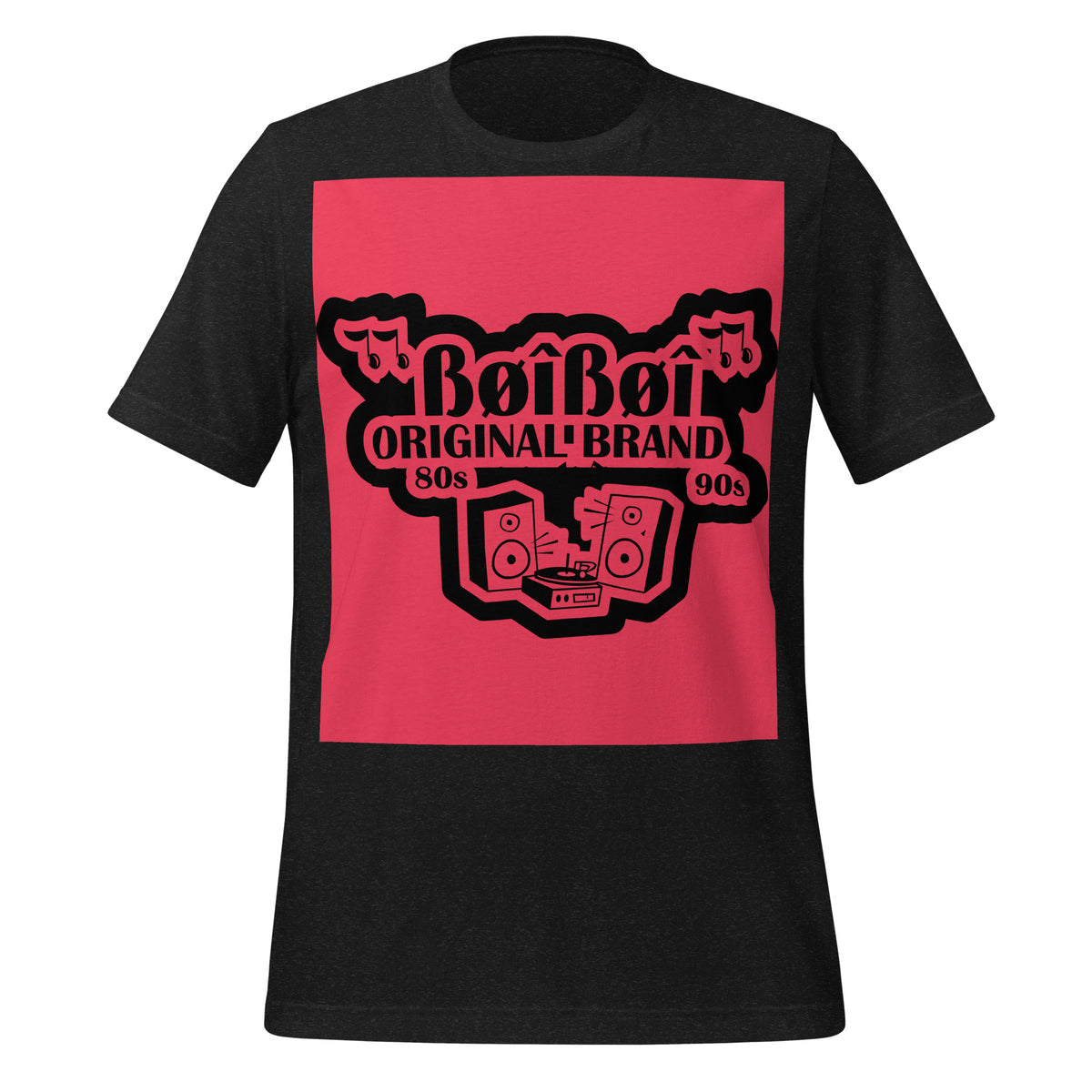 BoiBoi Unisex t-shirt BLOCK DJ SHIRT FILLED